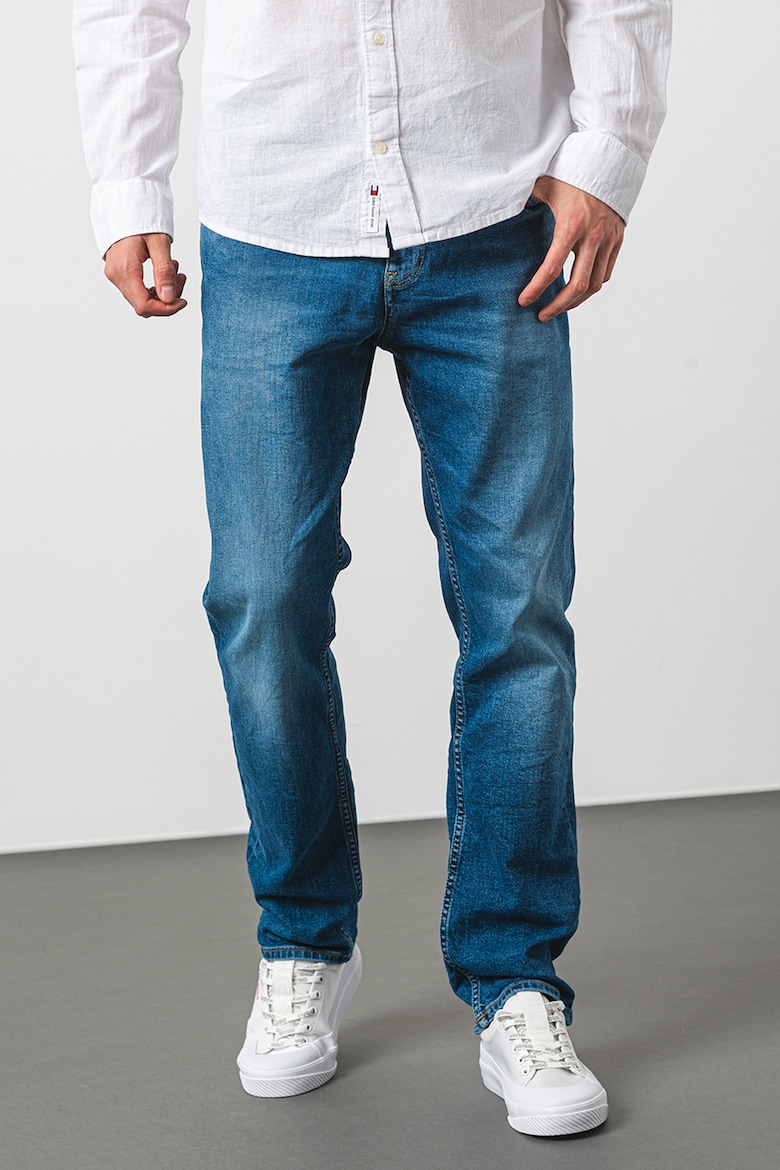 Прямые джинсы Ryan с потертым эффектом Tommy Jeans, синий прямые джинсы с потертым эффектом tommy hilfiger синий