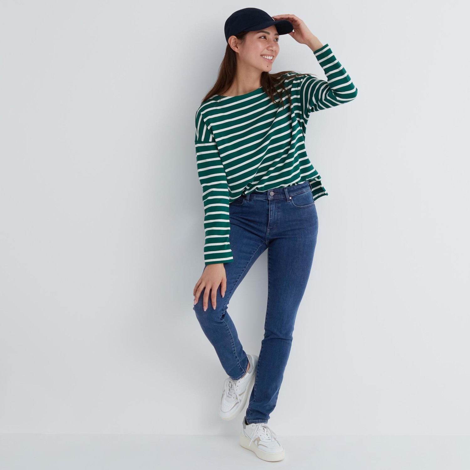 

Джинсы Uniqlo женские ультра-стрейч, синий