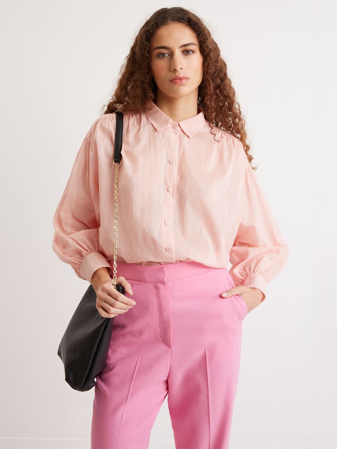 

Блузка Gerard Darel Calixte, телесный