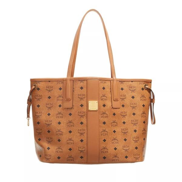 

Шоппер liz visetos shopper medium Mcm, коричневый
