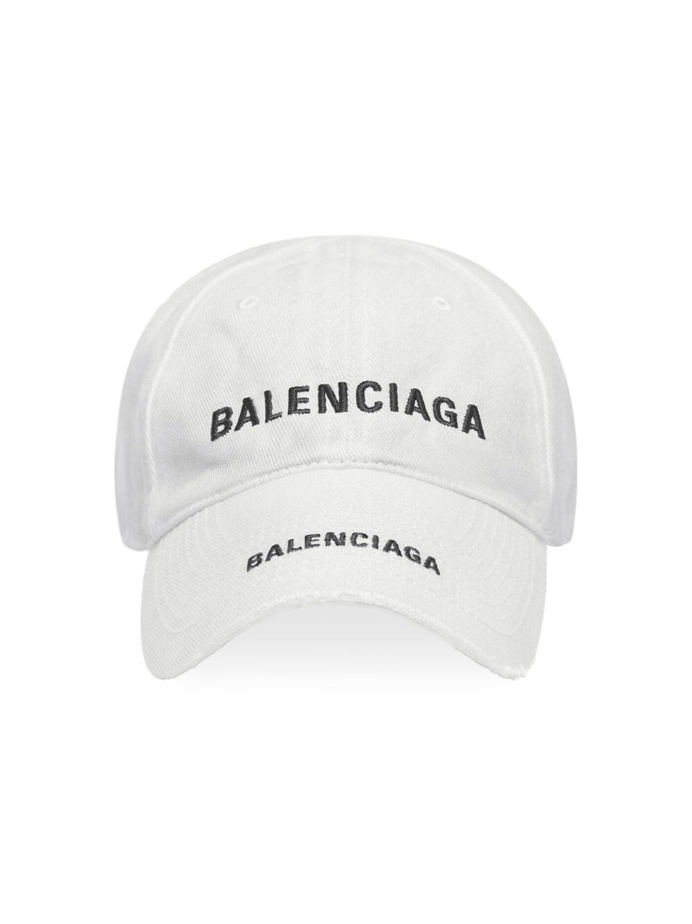 

Кепка с двойным логотипом Balenciaga, белый