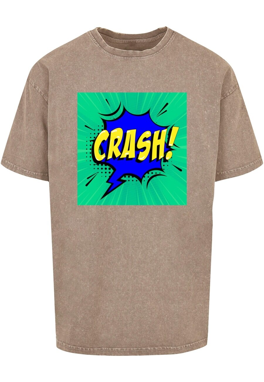 

Футболка Merchcode CRASH COMIC, цвет Green/Khaki