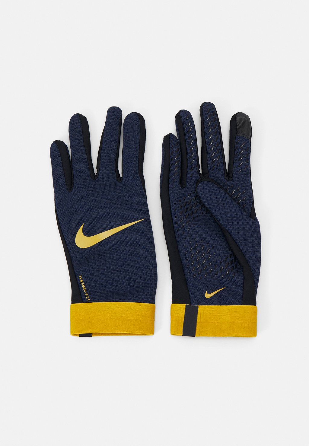 

Перчатки FC BARCELONA ACADEMY THERMAFIT UNISEX Nike, черный/темно-синий/желтый