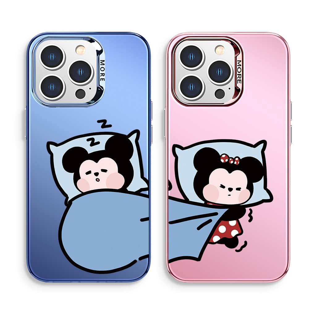 

Чехол для телефона Disney, DWCXCY60-Colored silver white galvanized silver frame left