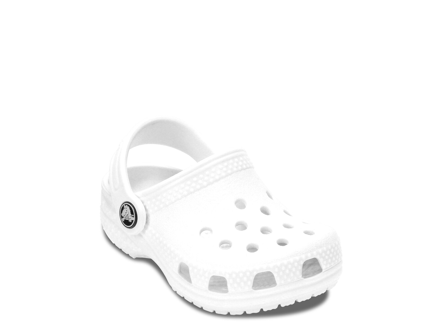 Тапочки-сабо детские Crocs Littles, белый