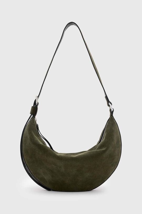 

Замшевая сумка HALF MOON AllSaints, зеленый