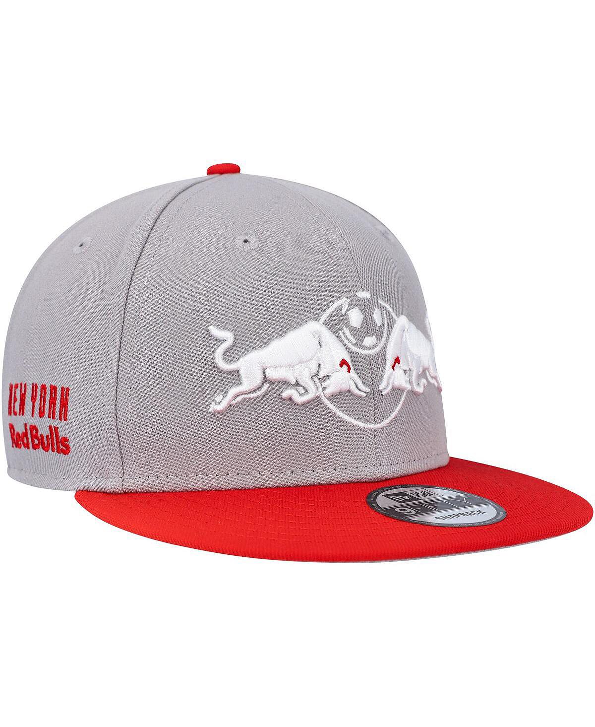 

Мужская серая бейсболка New York Red Bulls с крючком 9FIFTY Snapback New Era