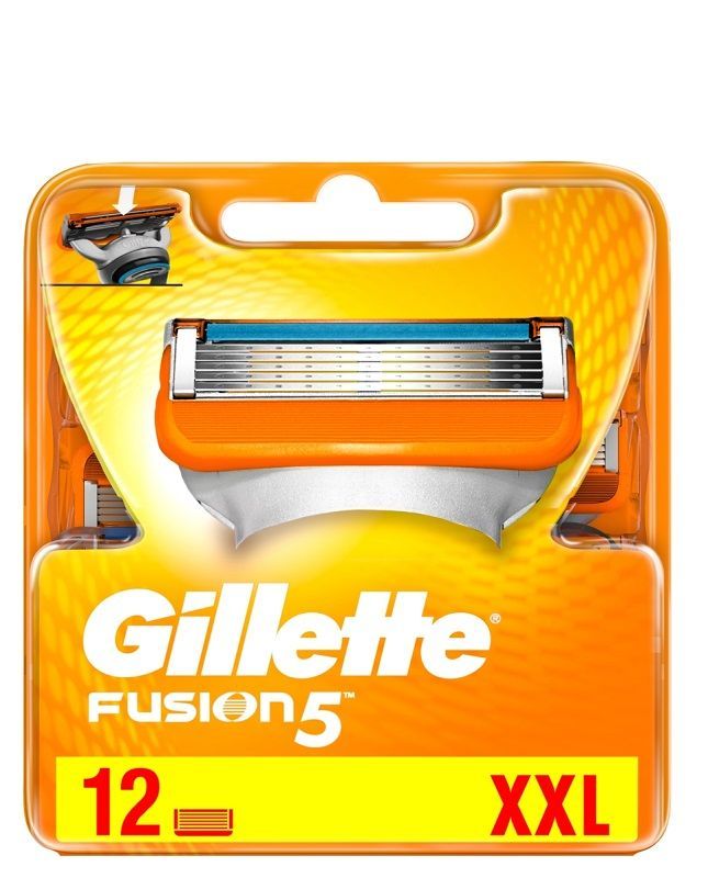 

Gillette Fusion 5 картриджи для бритвы, 12 шт.