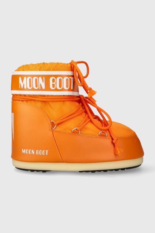 цена Зимние ботинки ICON LOW NYLON Moon Boot, оранжевый