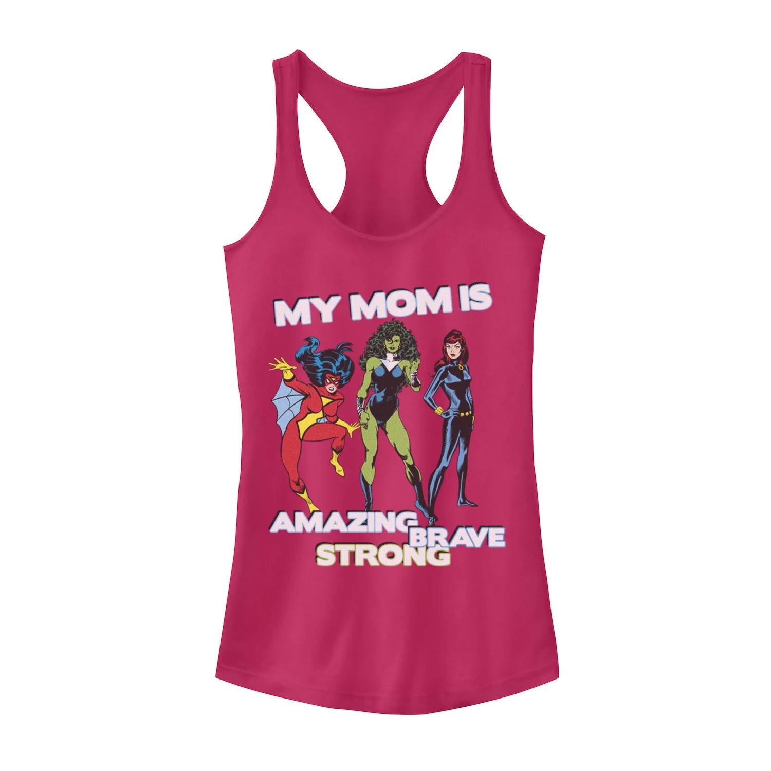 

Майка на бретелях «Marvel Mother's Day» для юниоров Amazing Brave Strong Licensed Character