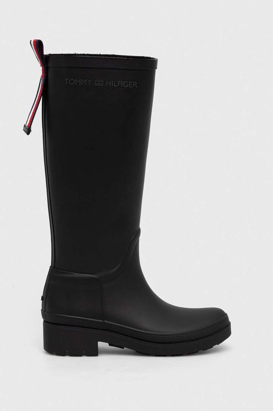 

Резиновые сапоги TOMMY RUBBERBOOT Tommy Hilfiger, черный