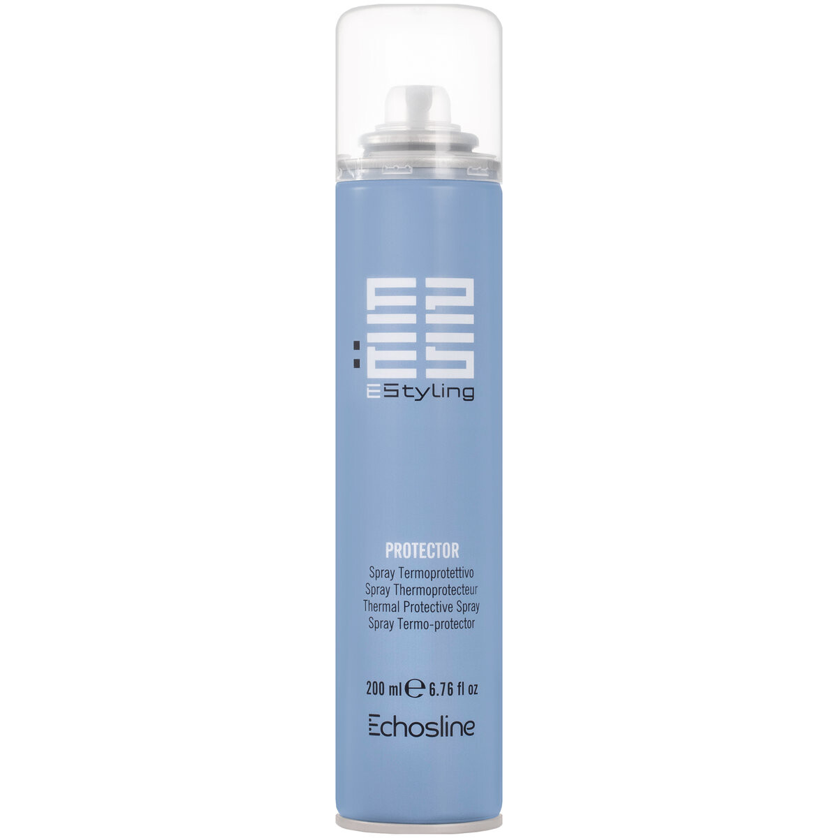 

Echosline, EStyling Protector Spray, Термозащитный спрей для волос без спирта, разглаживает и устраняет пушистость, 200 мл