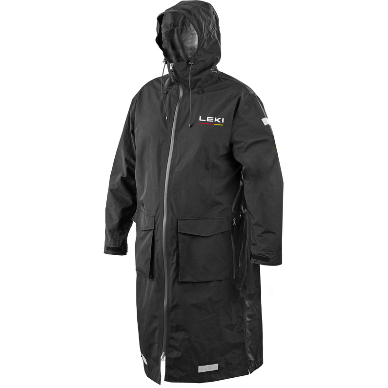 куртка бомбер мужская тактическая ветрозащитная водонепроницаемая с капюшоном Куртка WCR Pro Leki, черный