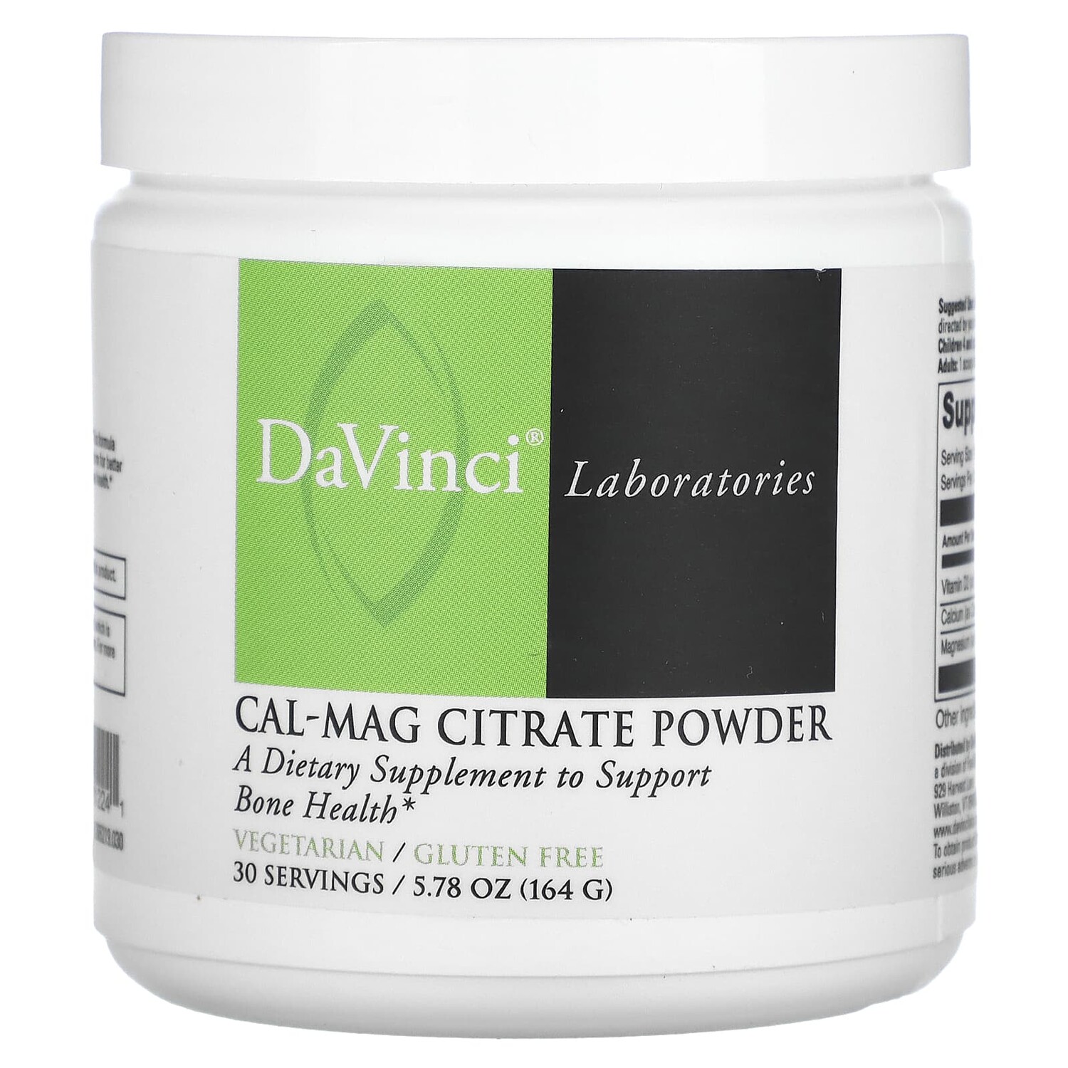 

CAL-MAG цитратный порошок, 164 г (5,78 унции), DaVinci Laboratories of Vermont