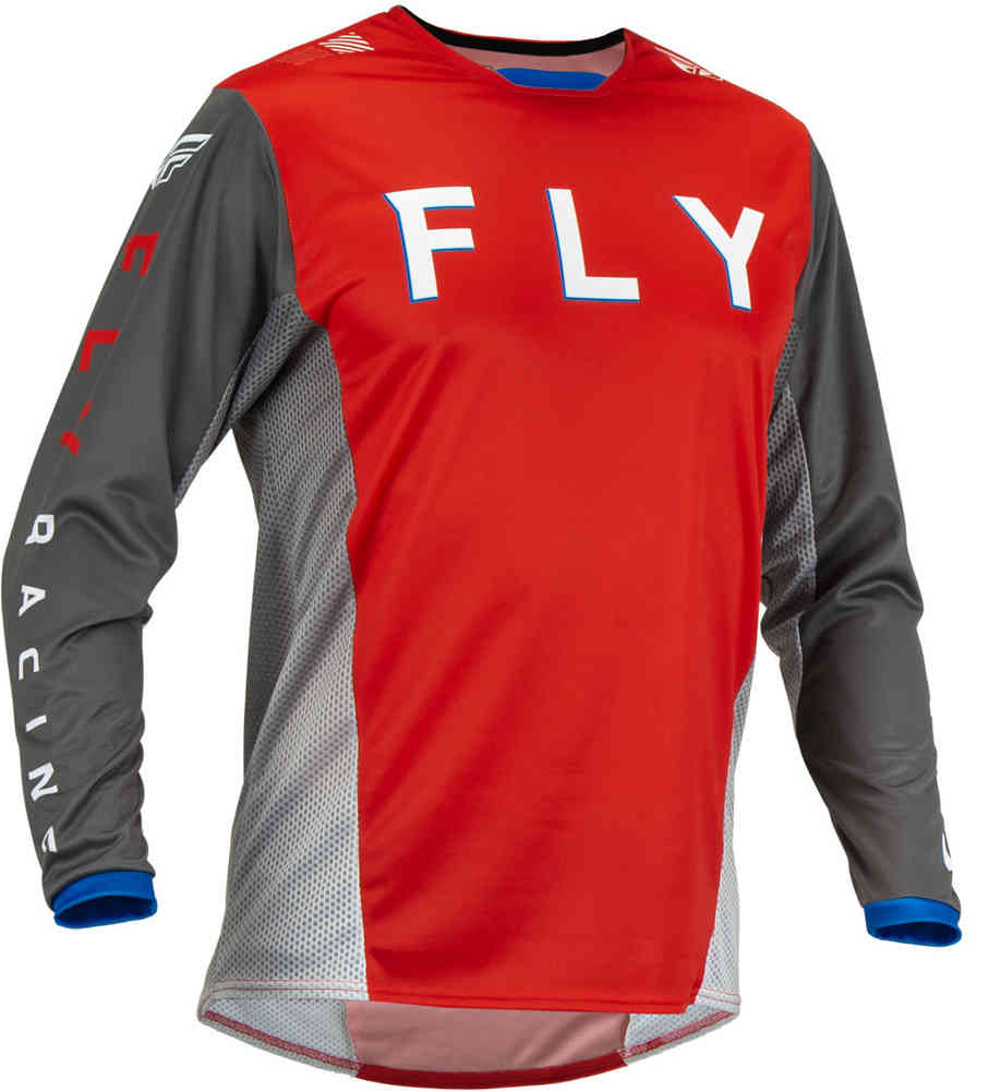 Джерси для мотокросса Fly Racing Kinetic Kore FLY Racing, красный/серый