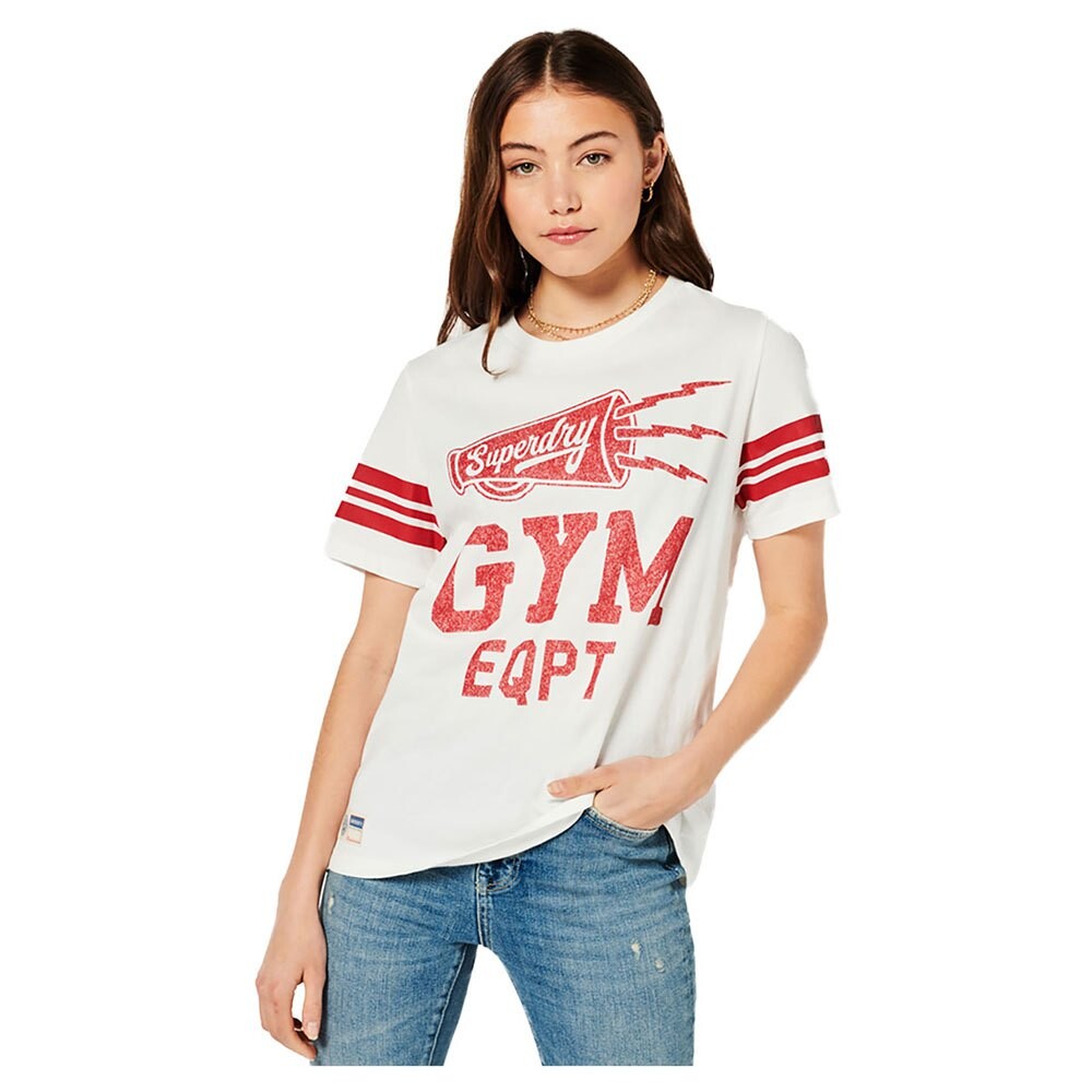 

Футболка Superdry Vintage Athletic Stripe, белый
