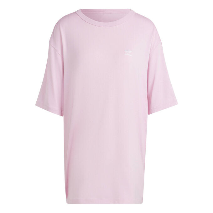 

Футболка с изображением трилистника Adidas Originals, розовый