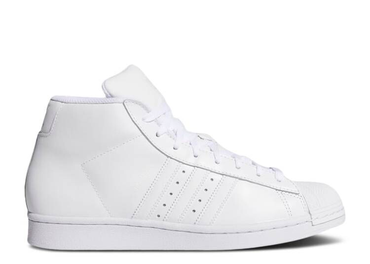 

Кроссовки Adidas PRO MODEL 'TRIPLE WHITE', белый, Белый;серый