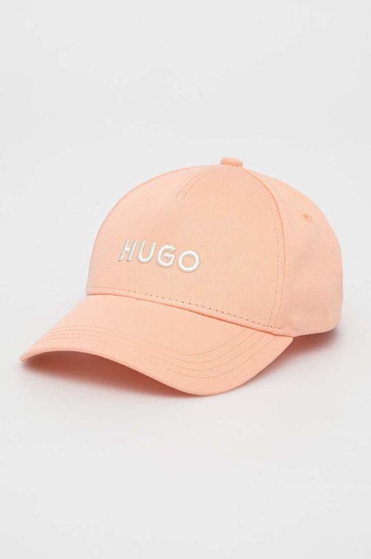 Хлопковая бейсболка Hugo, оранжевый