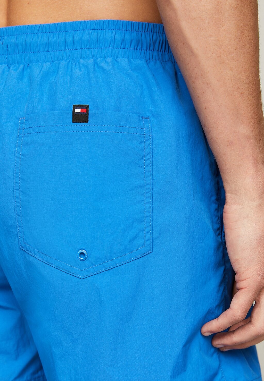 

Шорты для плавания Linear Logo Medium Drawstring Tommy Hilfiger, синий