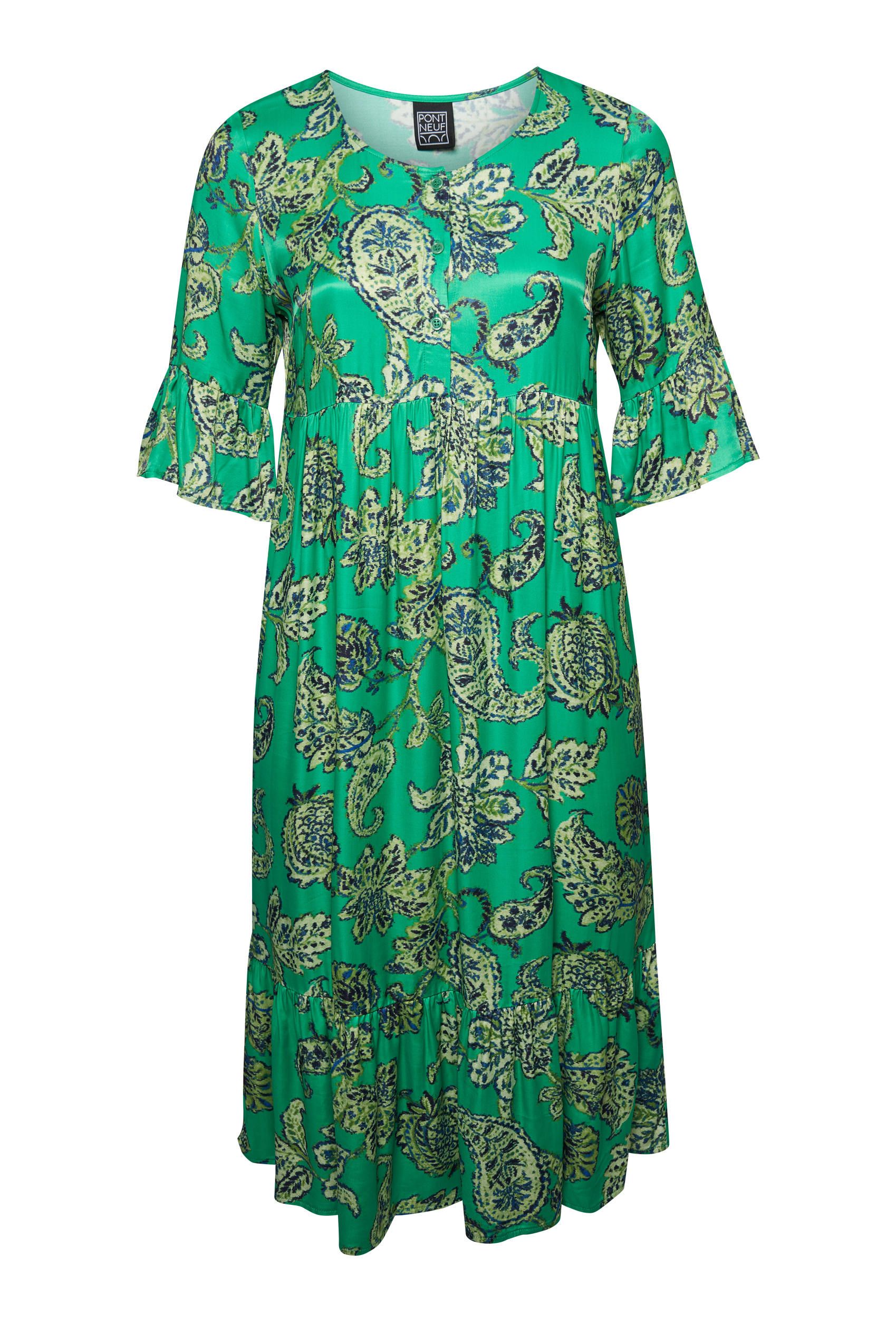 Платье PONT NEUF Midi PNPrudence, цвет Simple green nursafa prayer rug dokuteks şipingel simple panoma silvery green