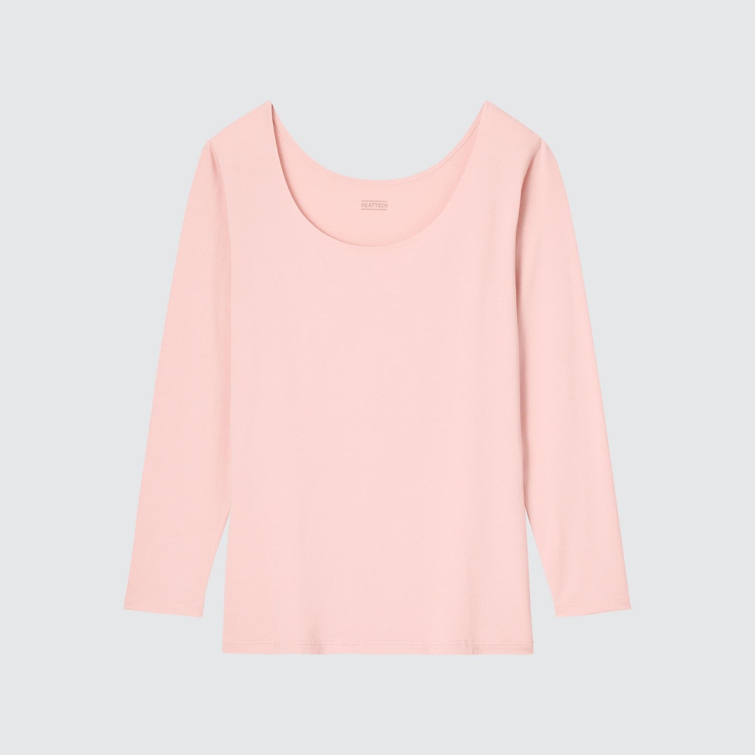 

Футболка Uniqlo Heattech с рукавом на 8/4, розовый