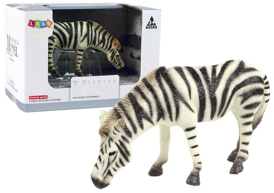 Большая коллекционная фигурка зебры «Животные мира» Lean Toys цена и фото