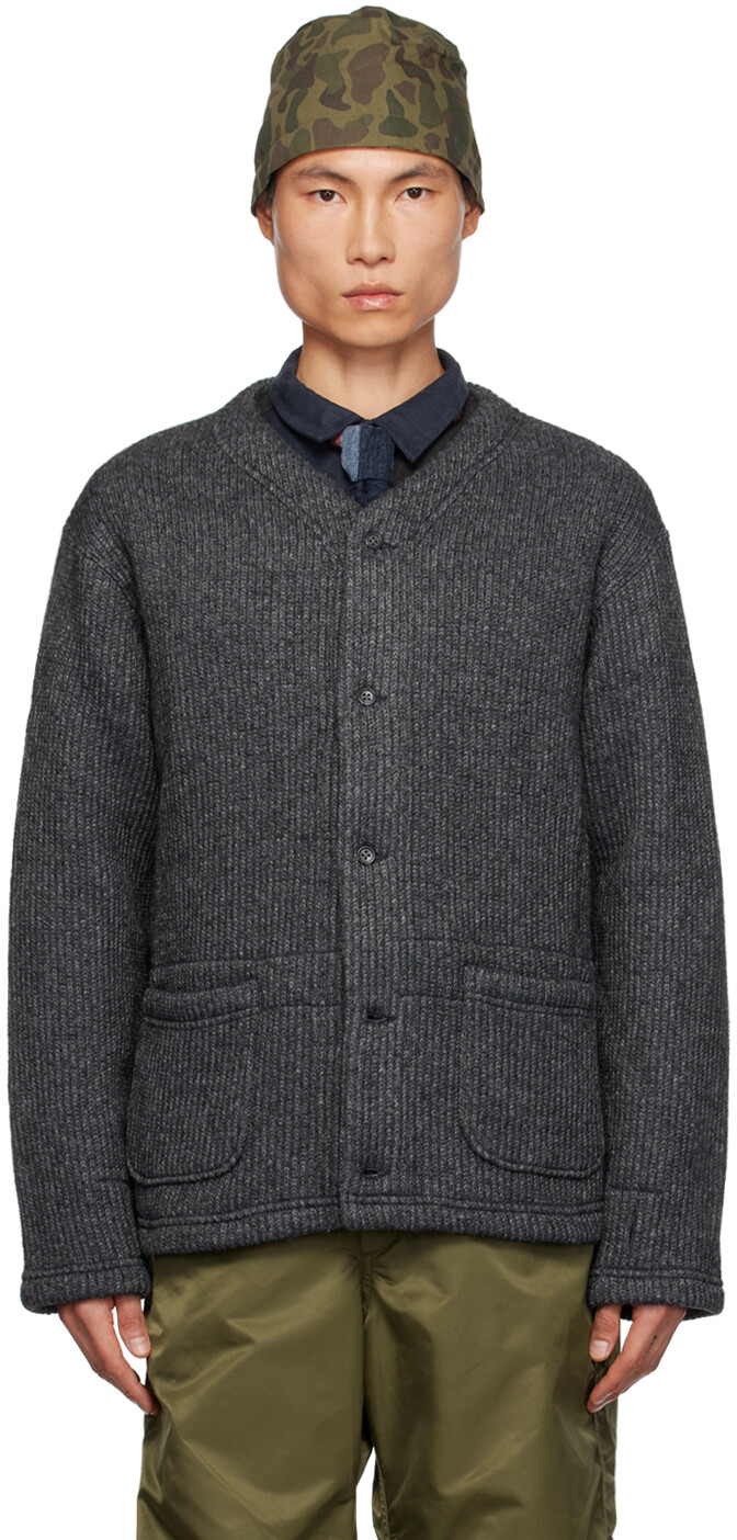

Серый кардиган на пуговицах Engineered Garments