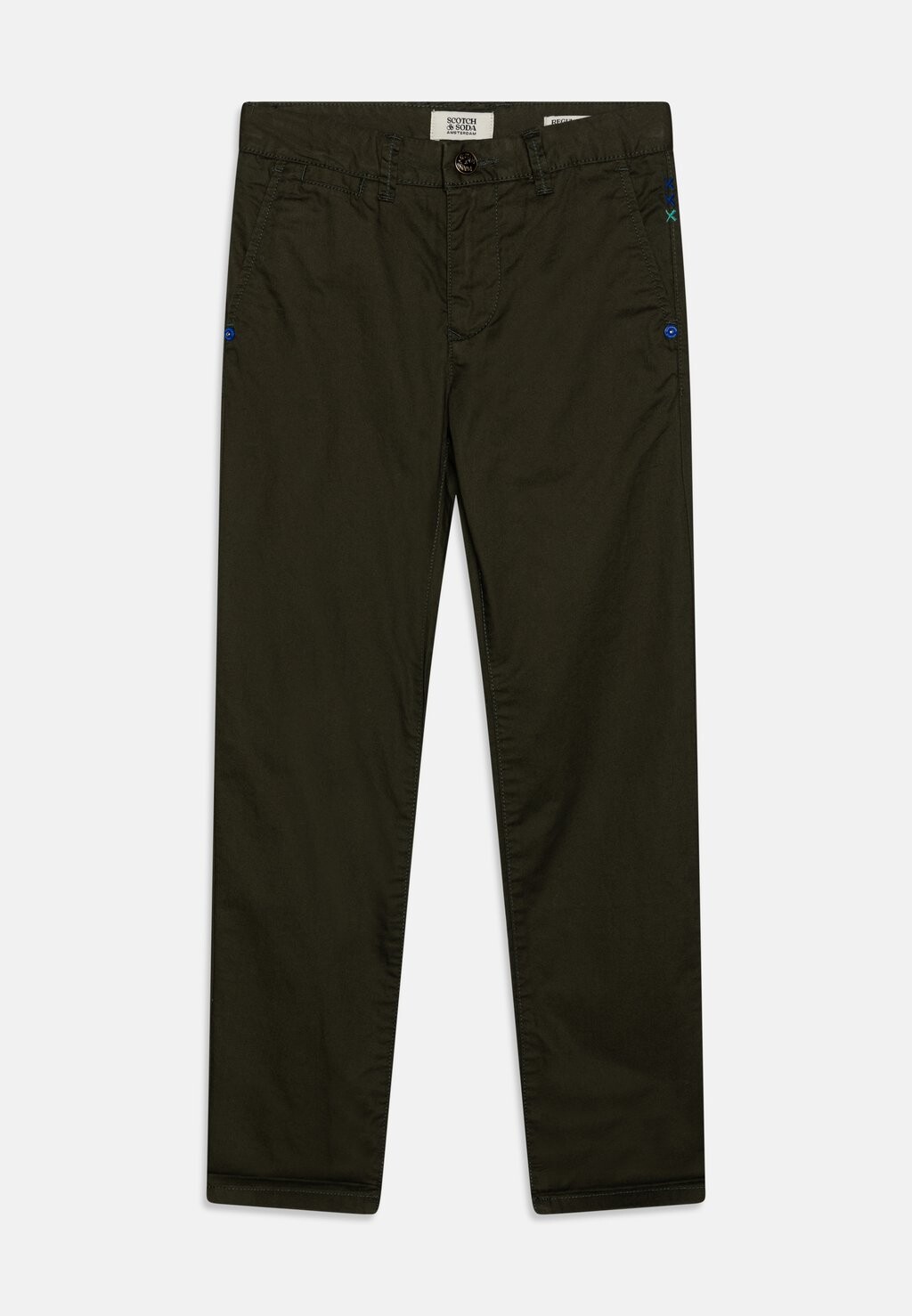 

Брюки чинос REGULAR SLIM-FIT Scotch & Soda, цвет military