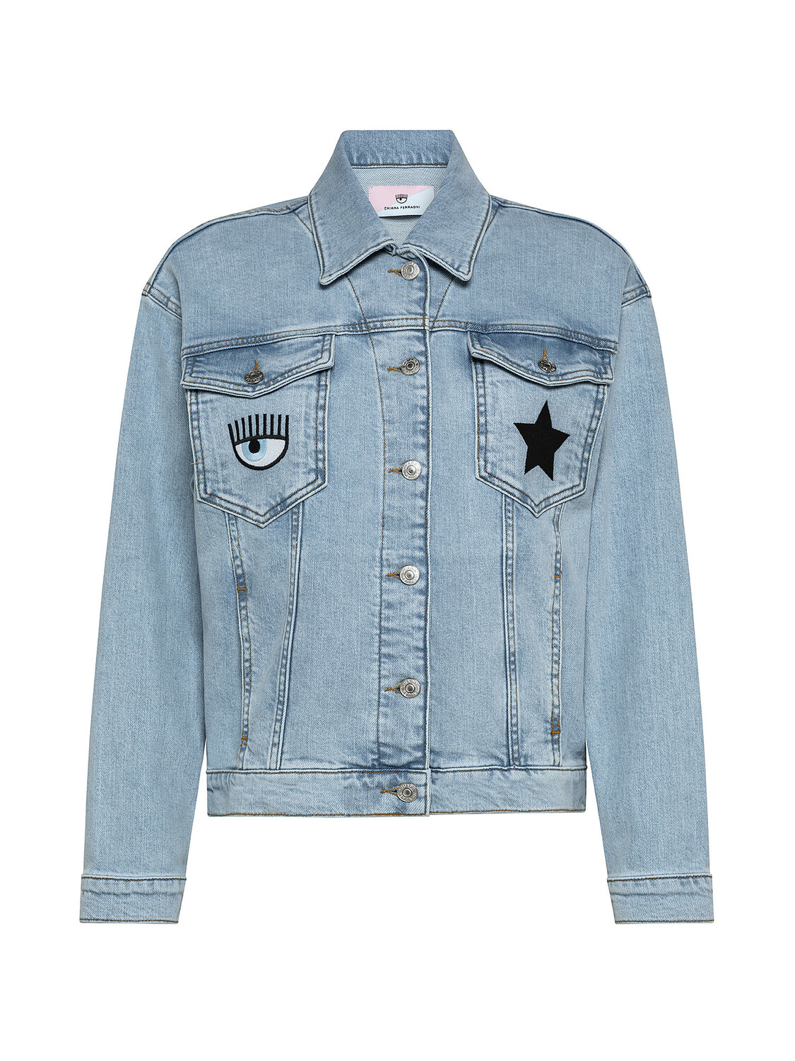 

Джинсовая куртка Eye Star Chiara Ferragni, синий