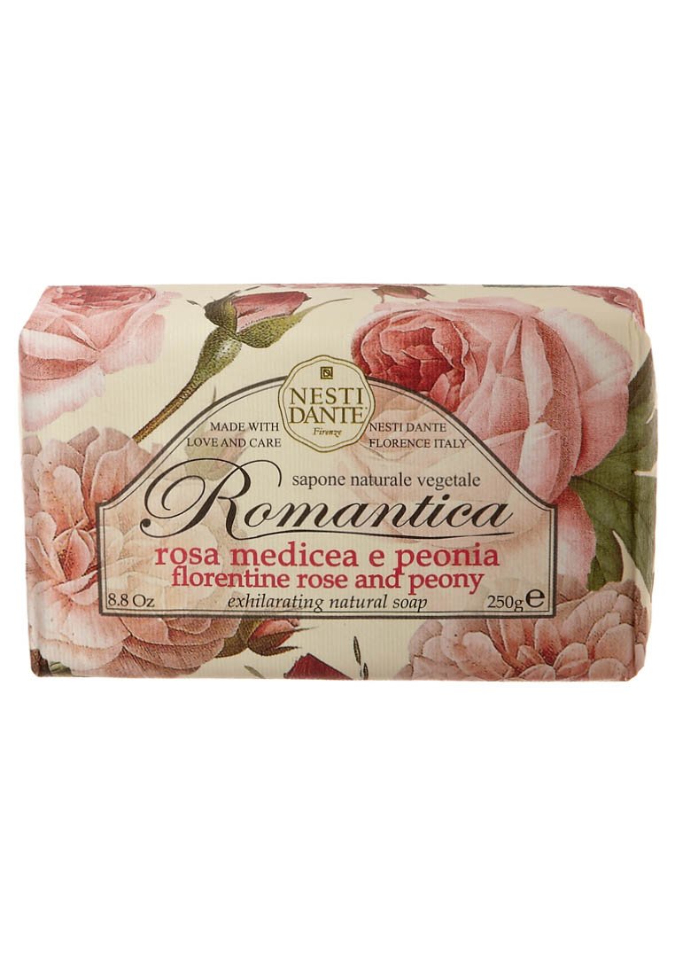 nesti dante мыло кусковое romantica florentine rose and peony 250 мл 250 г Мыло ROMANTICA Nesti Dante, цвет florentine rose and peony