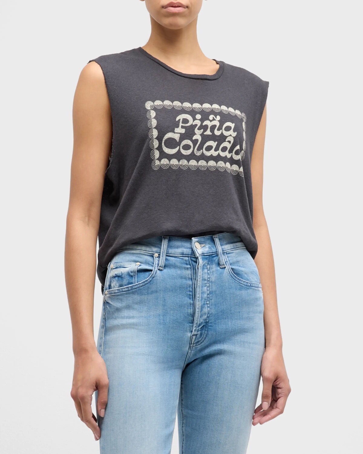 

Футболка Lil Goodie Goodie Chop MOTHER, цвет Pca - Pina Colada
