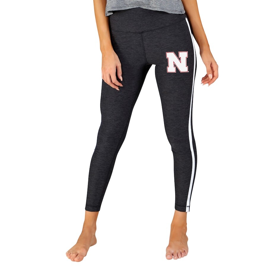 

Леггинсы Concepts Sport Nebraska Huskers, угольный