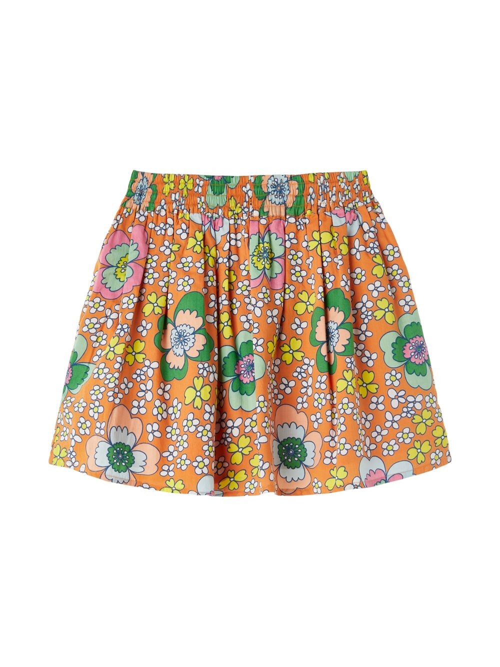 

Юбка с цветочным принтом для маленьких девочек и девочек Stella McCartney Kids, оранжевый