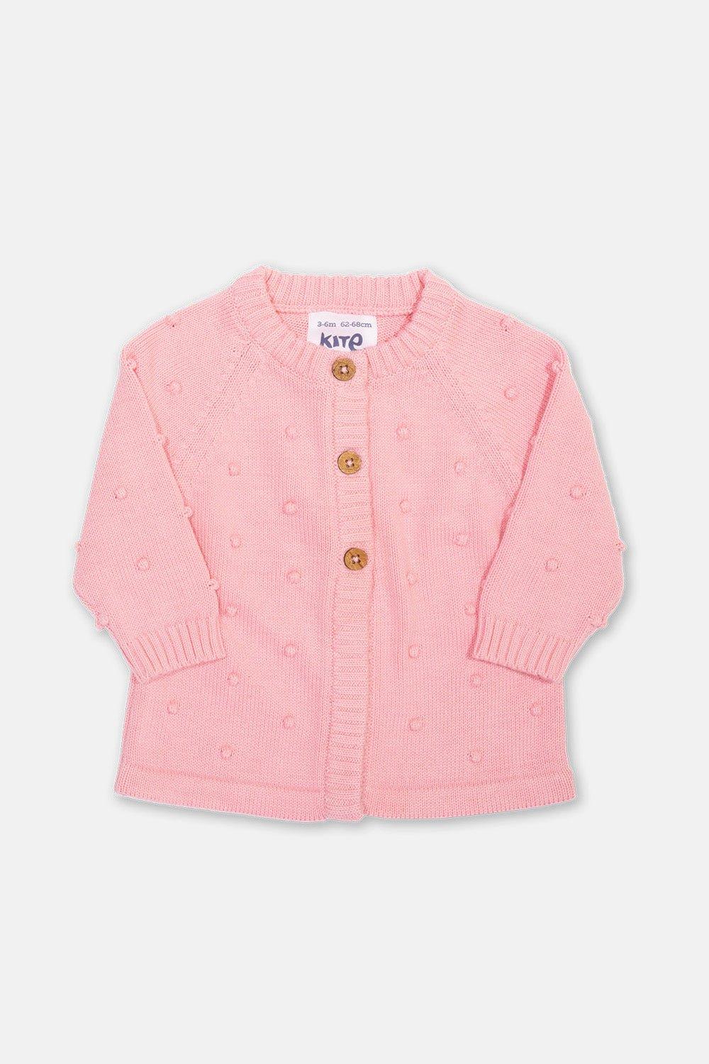Baby Girl My First Cardi Pink Kite, розовый замок abus my first 1505 60 pink