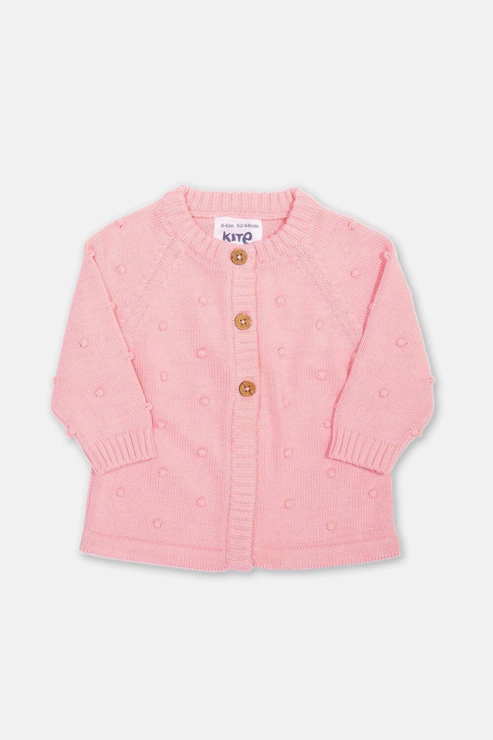 Baby Girl My First Cardi Pink Kite, розовый замок abus my first 1505 60 pink