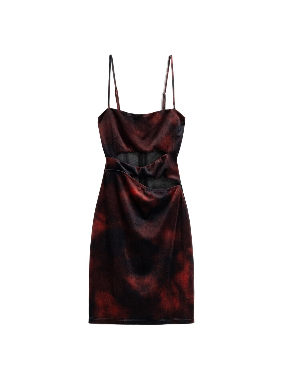 

Платье Bershka, ржаво-красный