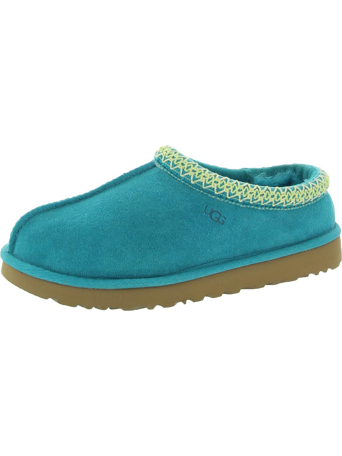 

Женские замшевые шерстяные тапочки Tasman-мюли Ugg Australia, цвет Aqua Blue