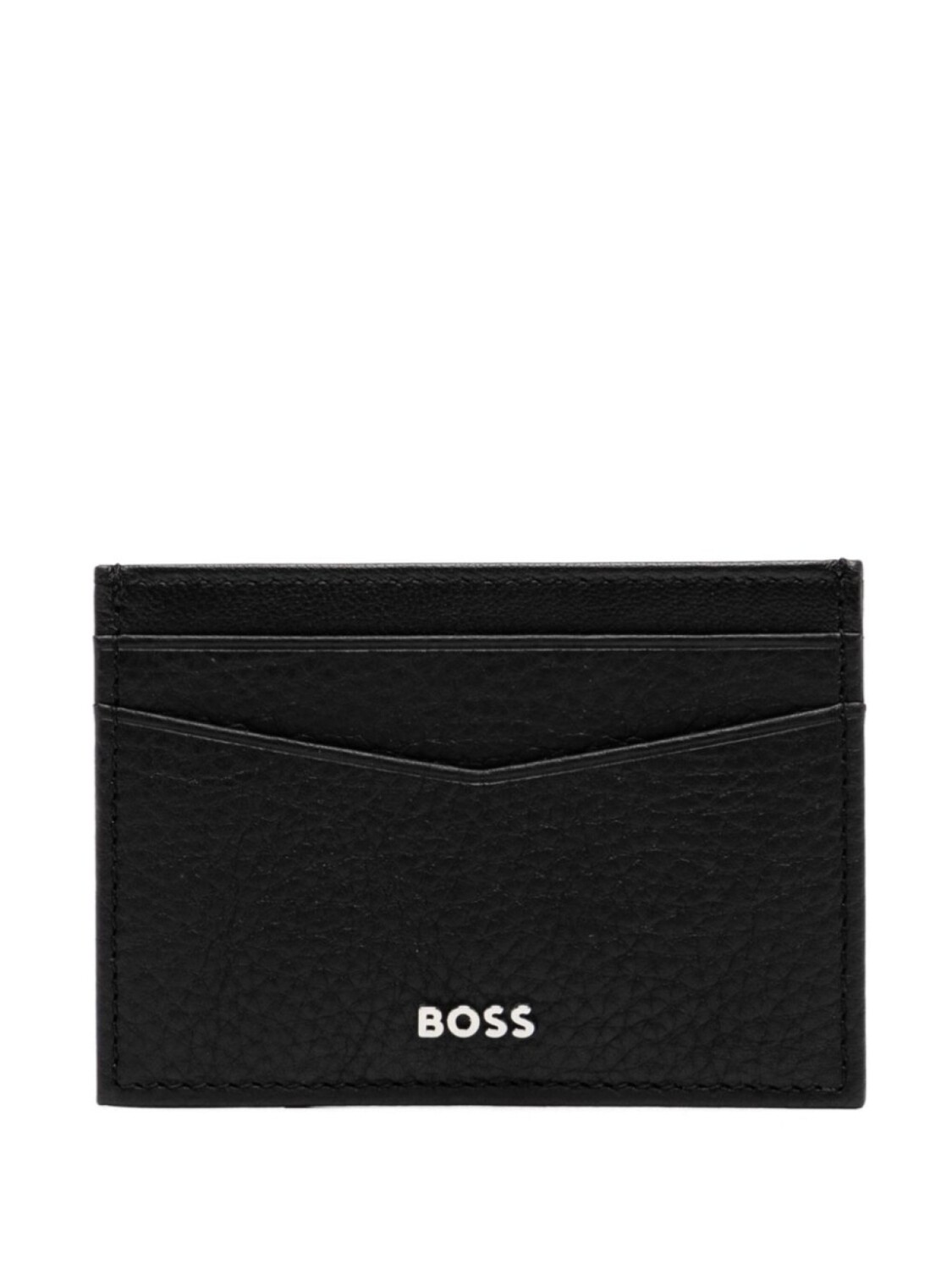 

Держатель для карт с тисненым логотипом BOSS, черный