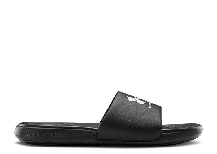 

Кроссовки Under Armour ANSA FIXED SLIDE 'BLACK WHITE', черный
