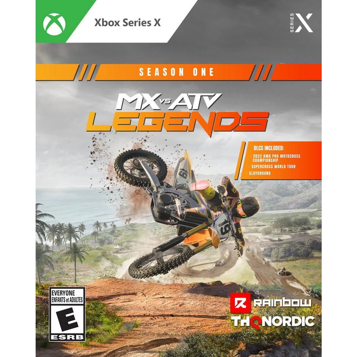 Видеоигра MX vs ATV Legends Season One - Xbox Series X защитный резиновый подшипник для buyang 300 stels atv 300b 4 2 01 1030 lu019570 atv utv carry demon muddy 260 300 400