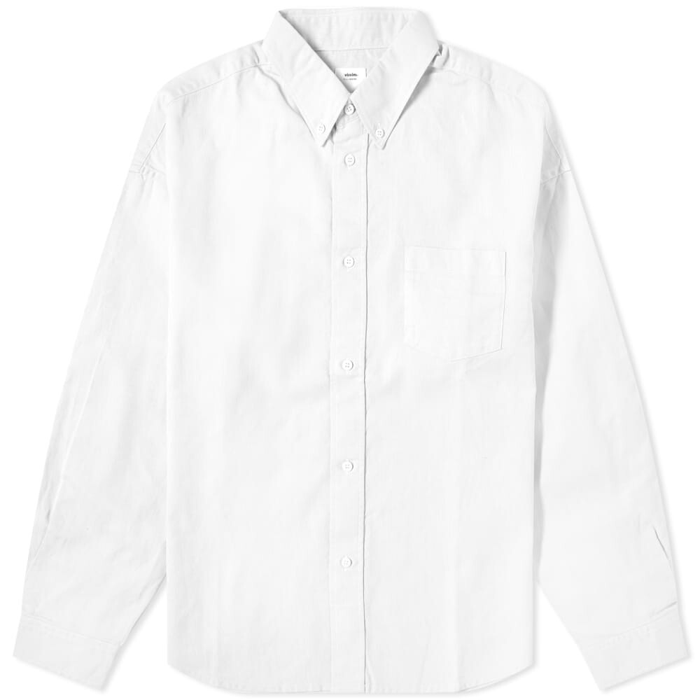 

Оксфордская рубашка Visvim Albacore, белый