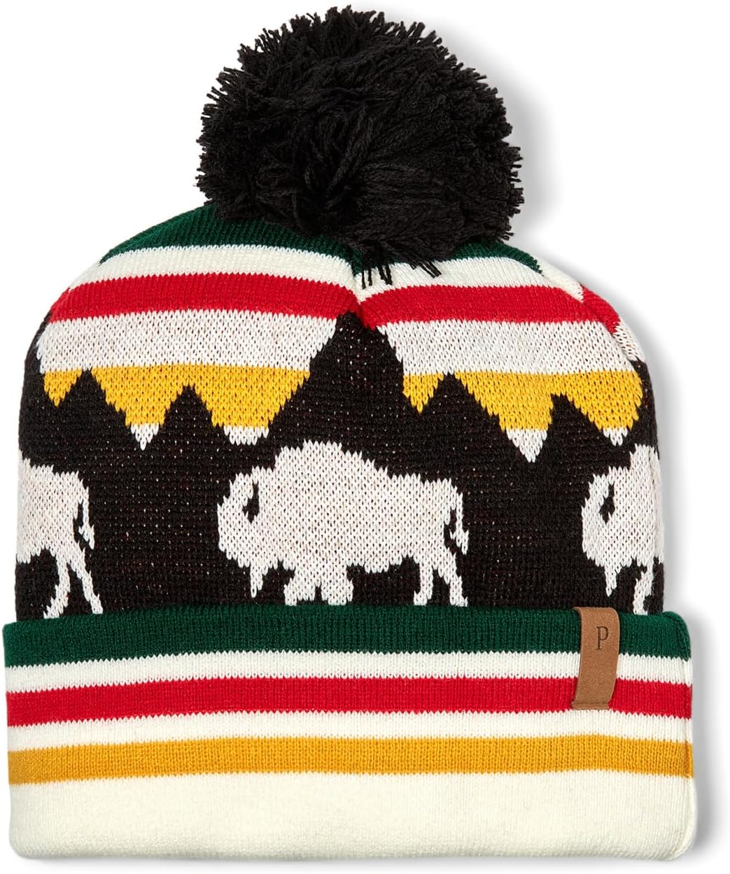 цена Акриловая вязаная шапка в стиле ретро Pendleton, цвет Buffalo