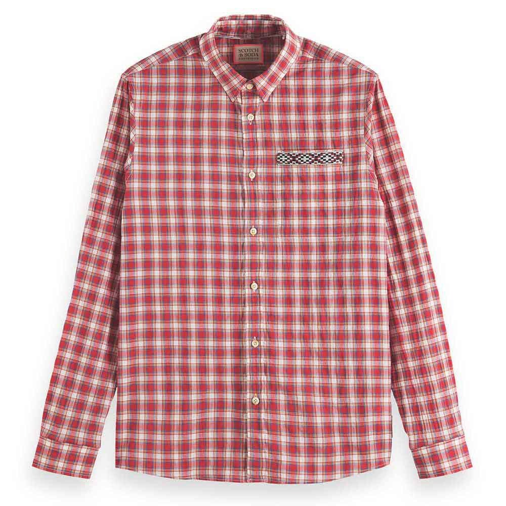 

Рубашка с длинным рукавом Scotch & Soda 172942, красный