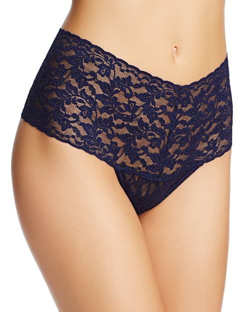 

Ретро стринги Hanky Panky, цвет Blue