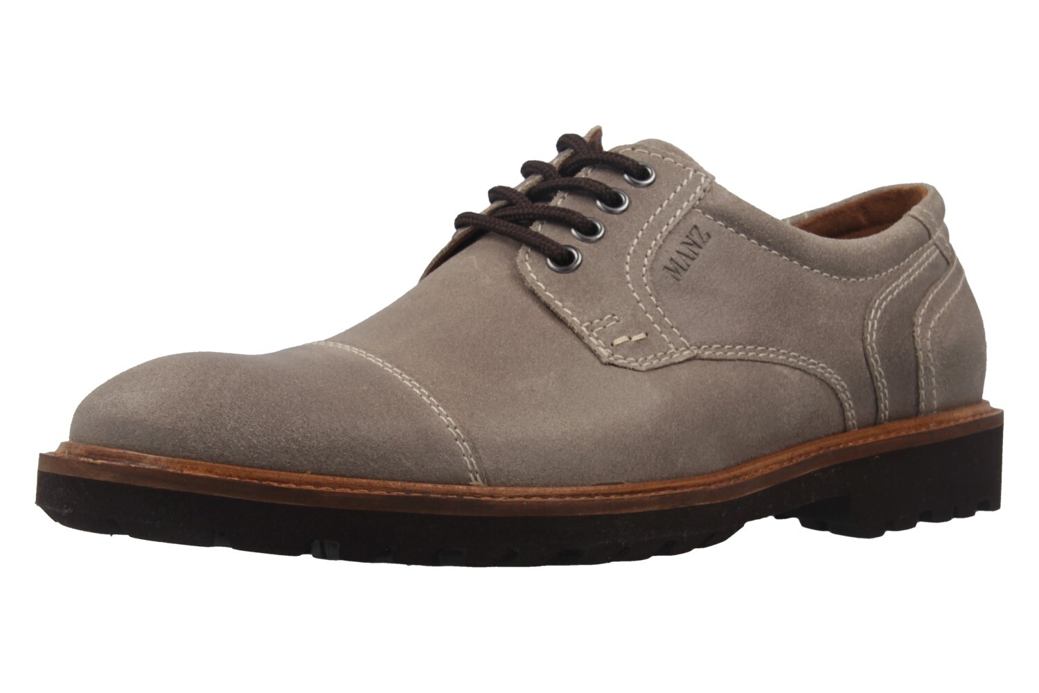 

Туфли на шнуровке MANZ Business Schuh, серый