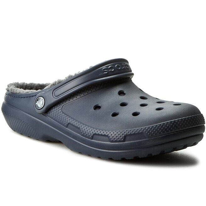 

Шлепанцы Crocs ClassicLined Clog, темно-синий