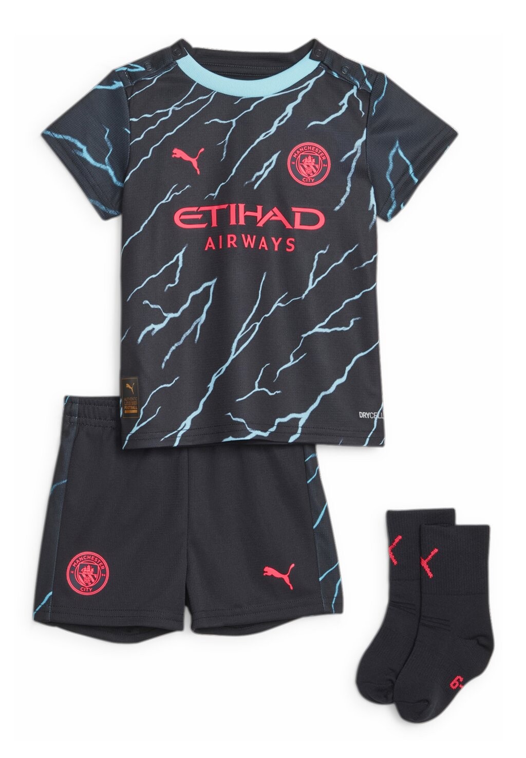 

Спортивные шорты MANCHESTER CITY AUSWEICHTRIKOT KLEIN SET Puma, цвет dark navy hero blue