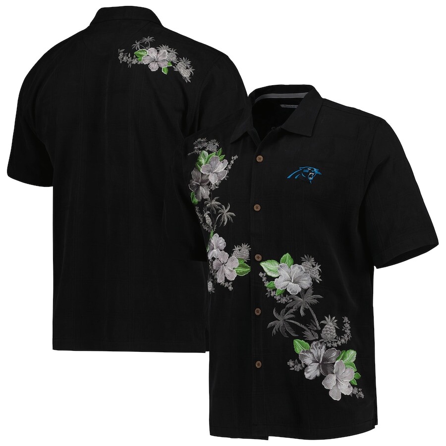 

Рубашка Tommy Bahama Carolina Panthers, черный