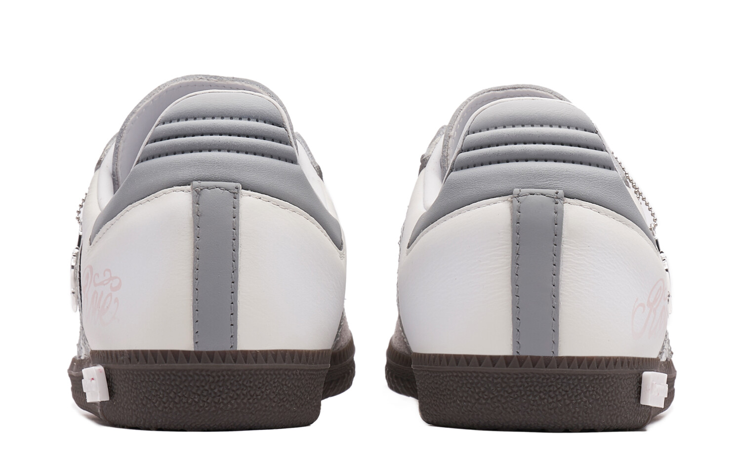 

Adidas originals Samba Series Обувь для скейтбординга унисекс, White/Gray/Pink
